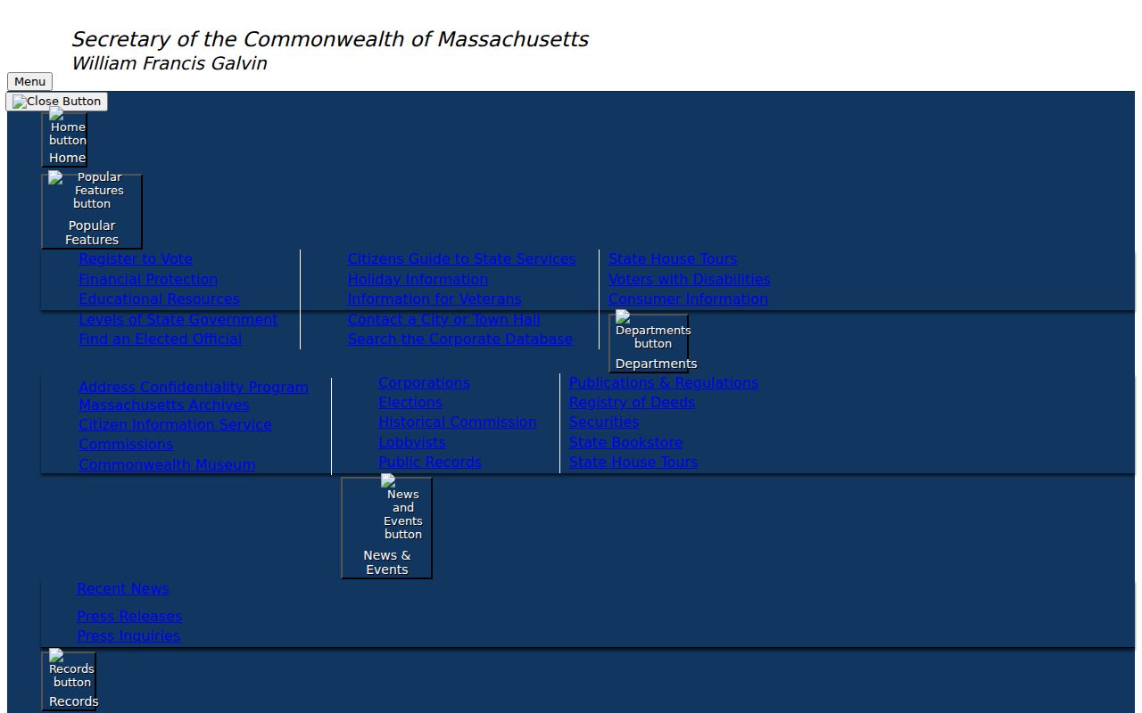 Methuen residents directory Massachusetts corporation and officer search